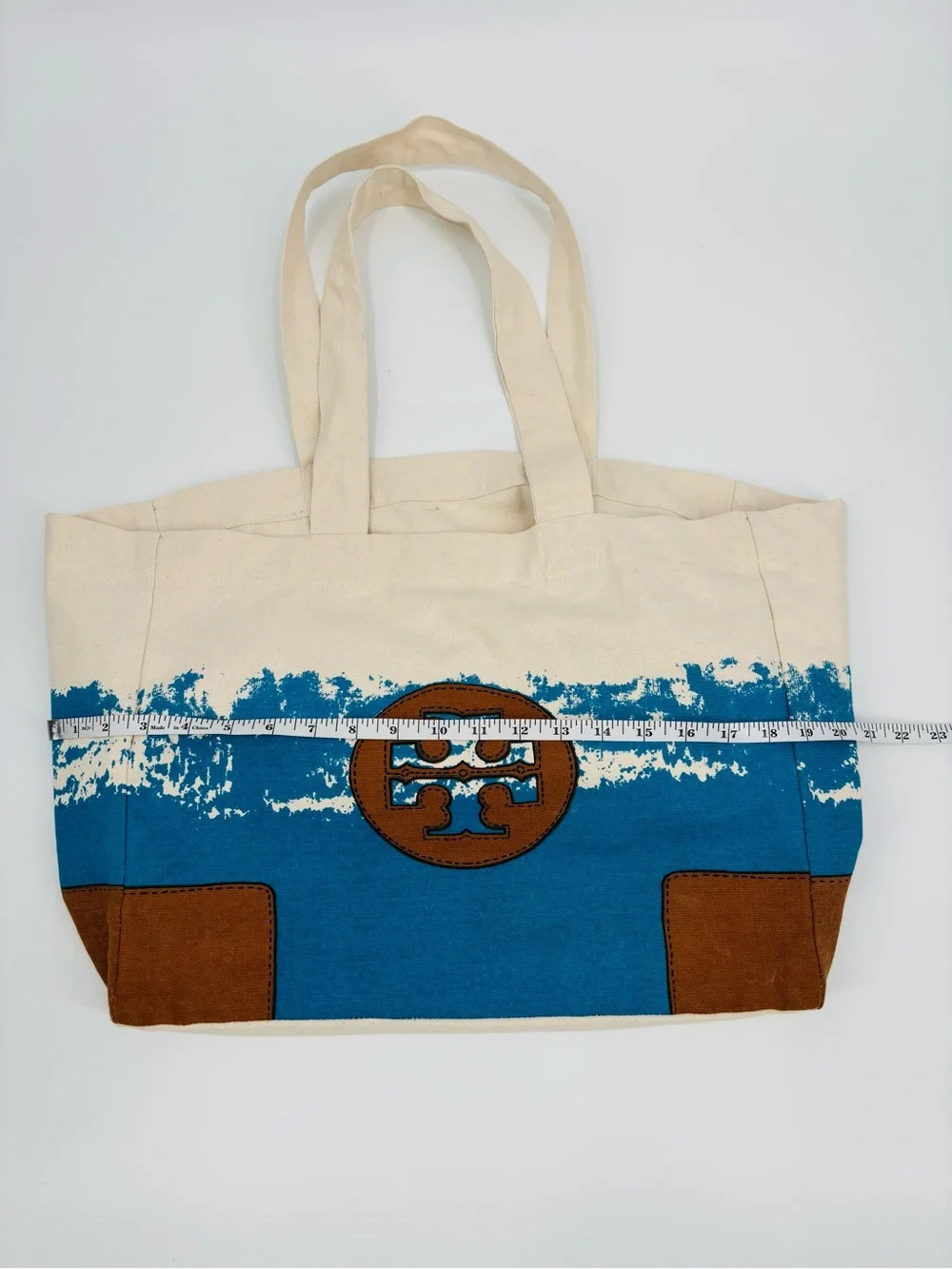 Tory Burch canvas tote bag